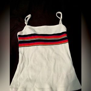 Striped forever 21 tank top